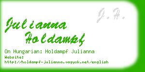 julianna holdampf business card